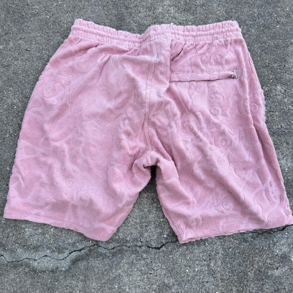 Pink Running Dog Sweat Shorts by Ice Cream Mens XL - Picture 8 of 8